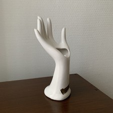 Baguier vase soliflore main