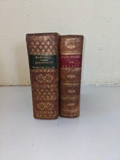 livre ancien-lot de 2 dictionnaire Français-Italien/Français-Anglais-1818-19