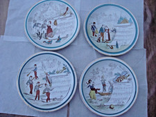 QUATRE ASSIETTES PARLANTE EN