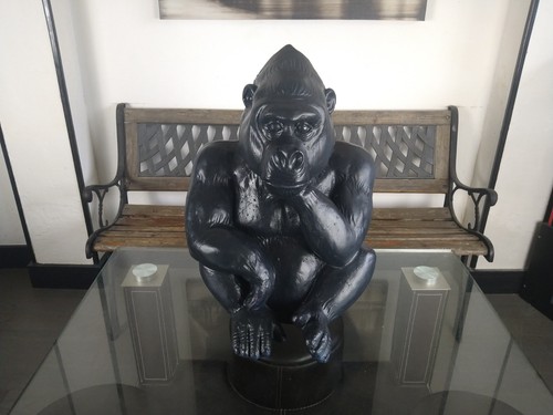 Grande sculpture singe - sculpture,
