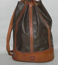 CHABRAND GRAND SAC MARIN EN TOILE ENDUITE ET CUIR