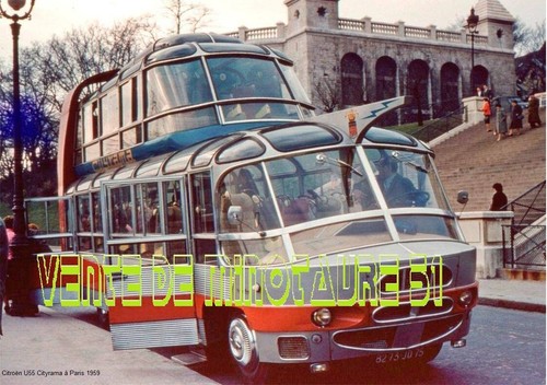 Bus citroën u55 cityrama - u55, à