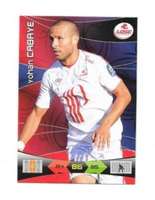 Carte adrenalyn - Foot 2010/11 - Lille - Yohan Cabaye