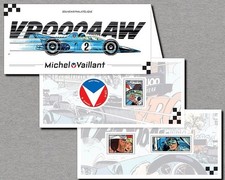 france 2025 Michel VAILLANT comic strip Jean Graton 1957 driver ms2x2v SOUVENIR