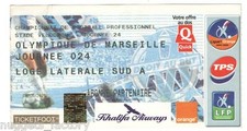 Billet  / Place  OM Olympique