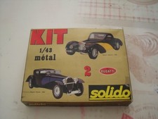 Solido KIT 1/43 métal Bugatti royale et Atalante 