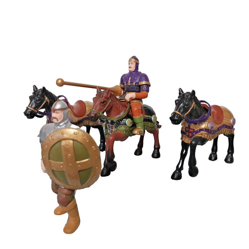 Elc medieval horses jousting - horses,