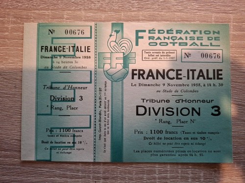 Billet ticket match football - ticket,