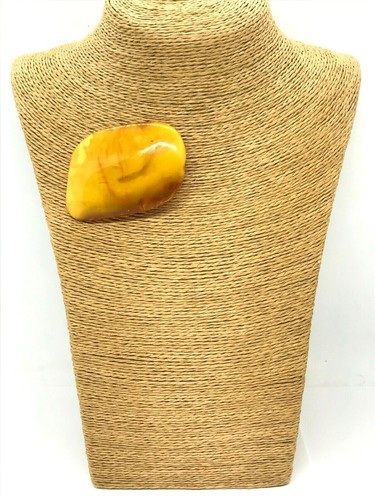 Ancienne broche ambre vintage - ambre,
