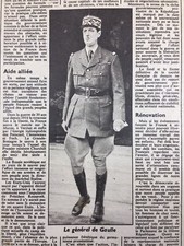 Général de Gaulle à Alger