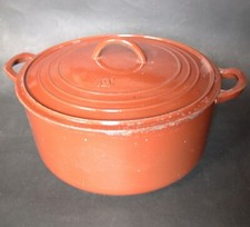 COCOTTE FONTE n°12 marron