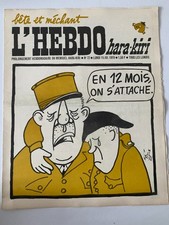 Hara Kiri Hebdo N°72 du