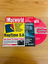 MACWORLD CD-ROM N°142 | RAGTIME 5.6 | RENDEZVOUS | TONY HAWK PRO SKATER II DEMO