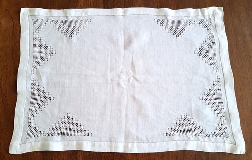 Napperon début xxe coton - début,