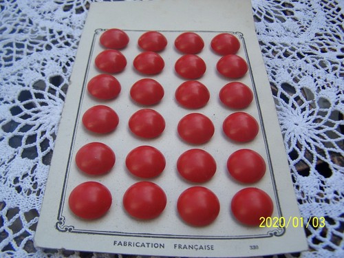 Plaque boutons époque - boutons,