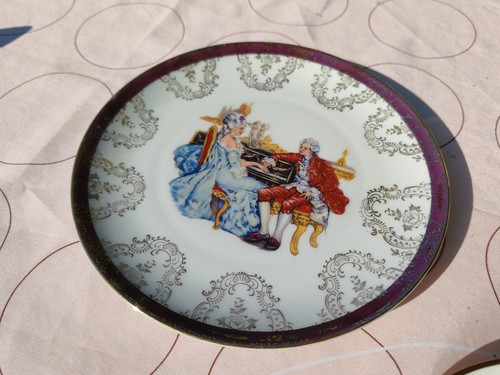 Magnifique trio porcelaine - , de
