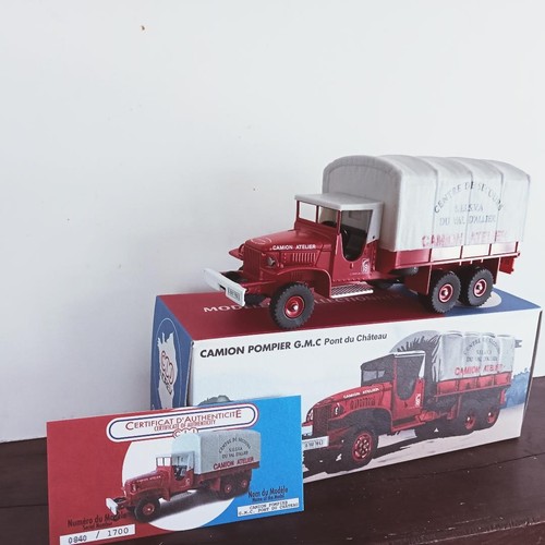 Cij norev camion pompier - norev,
