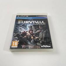 PS3 CABELA's survival: shadows of Katmai EUR CD état neuf