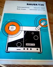 NOTICE PROJECTEUR S/8 BAUER T30