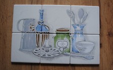 MAGNIFIQUES CARREAUX VARIES DE CERAMIQUE ITALIENNE - BIEN LIRE LA FICHE