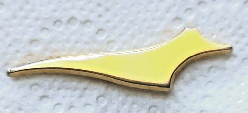 Pin doré avion concorde - pin's,