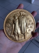 Superbe MEDAILLE JAEGER Appel Du 18 Juin  GENERAL DE GAULLE BRONZE.