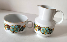 Tasse à thé et pot à lait Manufacture Winterling Marktleuthen Bavaria