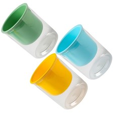  3 Pcs Pot Fleur Plastique Jardiniere Interieur De D'intérieur Pots Fleurs