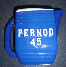 Pichet Céramique  PASTIS 51 Rare  PERNOD 45 Anisette, 1 Litre , no Ricard 