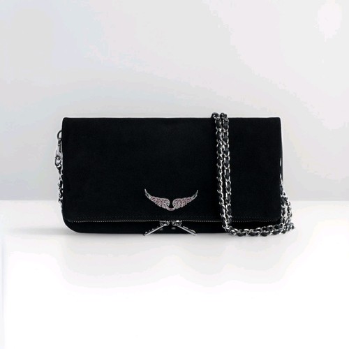 Sac pochette femme cuir - femme, noir