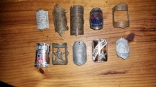 Lot plaques de cadre pour vélo Ancien