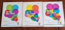 Lot Manuels Scolaires Au Fil Des Mots