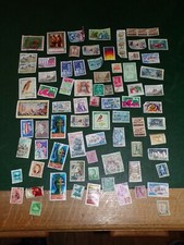 lot de 80 timbres divers 
