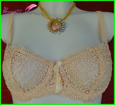 Soutien Gorge MIRIALE Couleur Jaune Dentelle du 90B au 105 D FR -  AA65