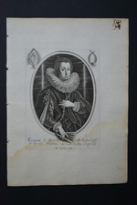 Claude de Médicis, née à Florence en 1604-1648, Moncornet