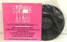 Disque Vinyle 33T 1les plus grands succès du classique