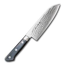TOJIRO DP Acier Damas Forgé Bolster Santoku 170mm F-659 Japonais