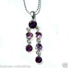 Violet Linéaire Goutte Avec