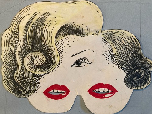 Dessin peinture marilyn monroe - marilyn,