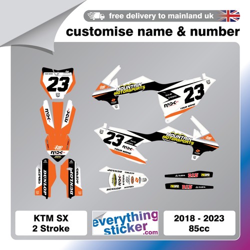 Custom ktm graphics kit - custom,