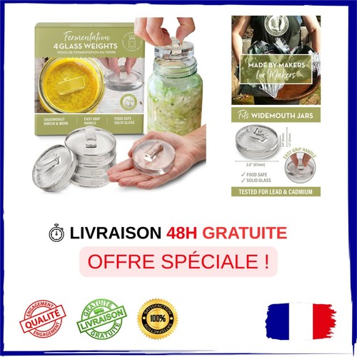 Poids fermentation verre - poids, en
