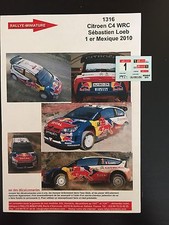 DECALS 1/43 CITROEN C4