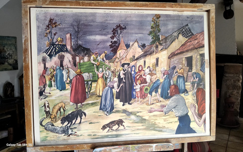Ancienne affiche histoire - ancienne,