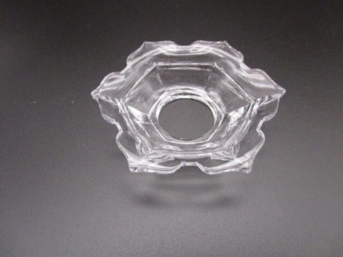Bobèche ancienne cristal - bobèche,