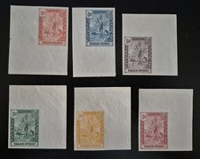 Madagascar 1902 Yt 77A neuf(*) non dentelé imperf 6 essais "Chassepot" BDF