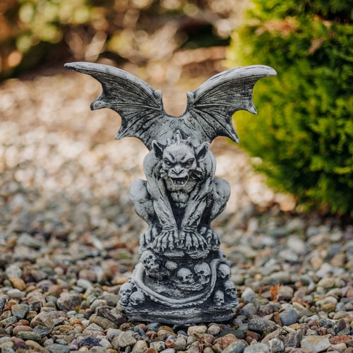 Statuette pierre gargouille - statuette, en