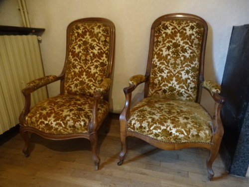 Une paire fauteuils - paire, de