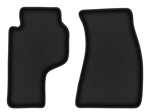 Tapis avant velours noirs