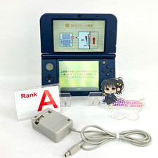 Bas IPS Nintendo new 3DS LL XL bleu métallisé A rang Console japonaise...