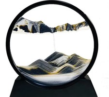 Tableau d'art de sable en mouvement 3D